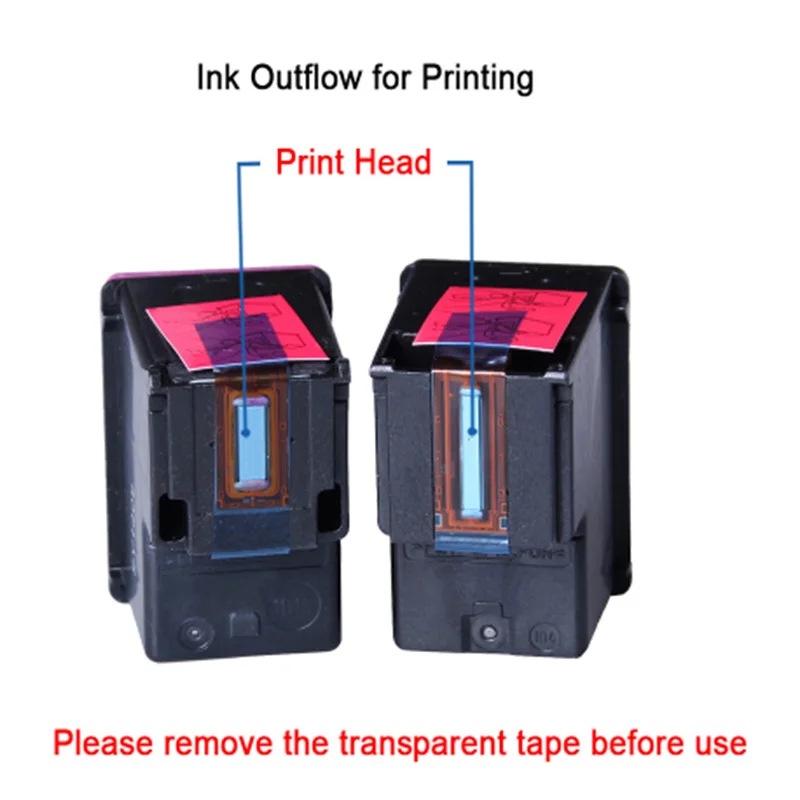 Imagem -04 - Cartucho de Tinta Compatível com hp 67 para Deskjet 2724 2725 2300 2732 2755 4152 4155 4158 Inveja 6052 6058 6075 6030 67xl