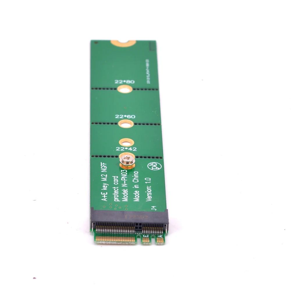 Przedłużacz klucza NGFF A+E M.2 Narzędzie testowe do ochrony klucza E Key Mini WiFi Gniazdo karty sieciowej Adapter przedłużający męski na żeński