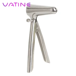 VATINE Anal Vaginal Dilator Stainless Steel Butt Plug Anal Expansion Expander Anus Speculum Sex Toys for Women Men Adult Product