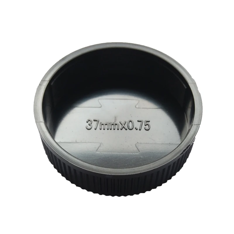 Tapa de lente trasera de cámara, pieza de 37mm, m37, M37 x 0,75mm, 0,75mm, paso de tornillos, lente de 37mm, 50 unidades