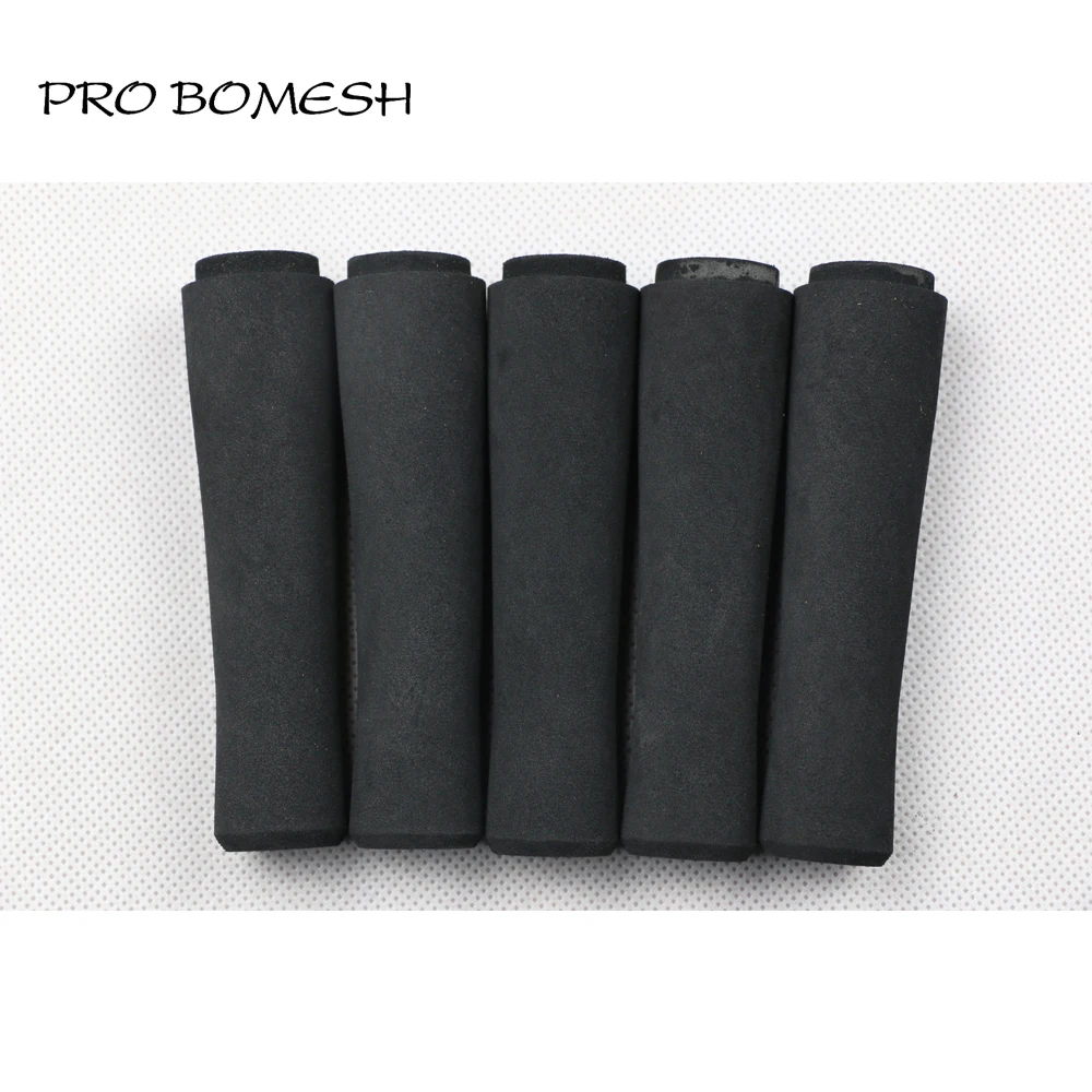 Pro Bomesh 4Pcs/Pack 10.5cm 8.9g Inner Diam 12mm EVA Rear Grip Split Grip DIY Fishing Rod Building Component Repair Rod Pole