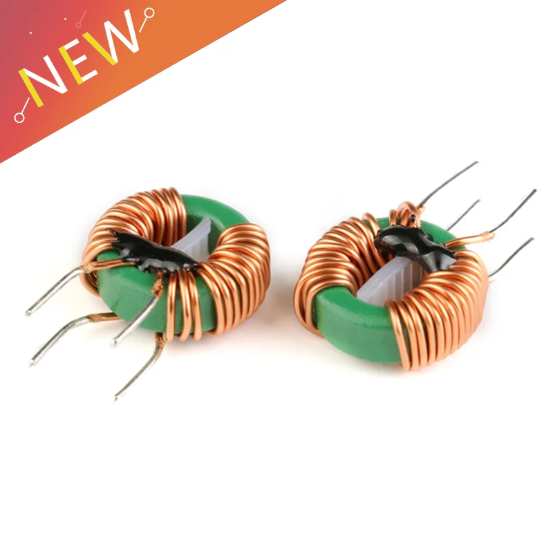 2 Pieces 5A 14*9*5mm 0.7 Line Common mode Filter inductance 2MH Choke coil Annular common mode inductance