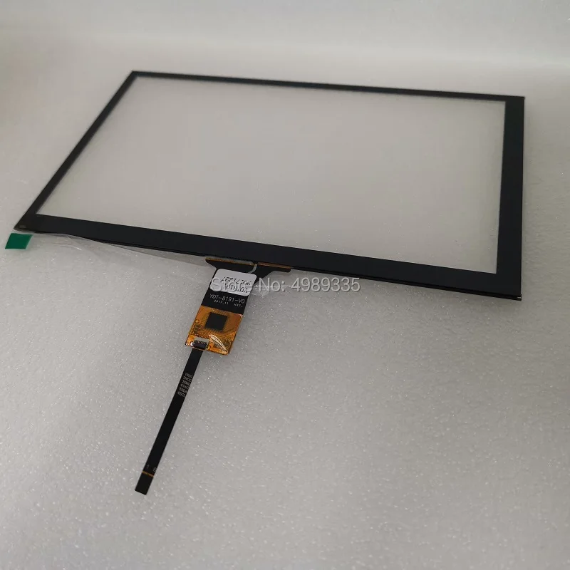 Capacitive touch screen 8-inch IIC 6P universal interface touch ratio 16:9 for 1024X600/800X480 resolution