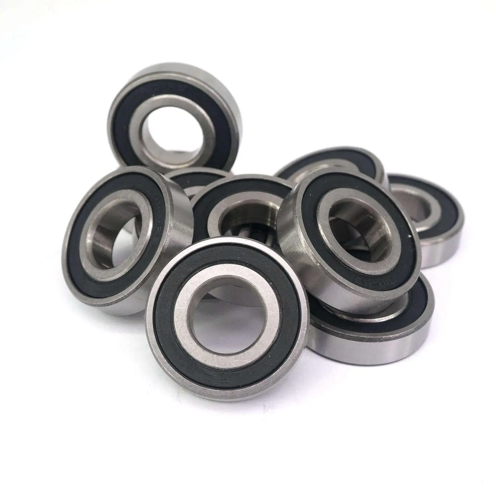 10 pces R10-2RS 5/8 "x1-3/8" x 0.34 "abec1 thin-wall rolamento de esferas profundo do sulco