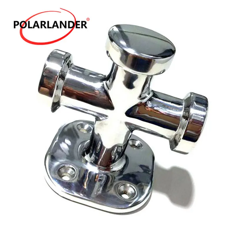 

1 Pc Stainless Steel Single Cross Bollard Heavy Duty Cleat Hardware for Boat Yacht Marine