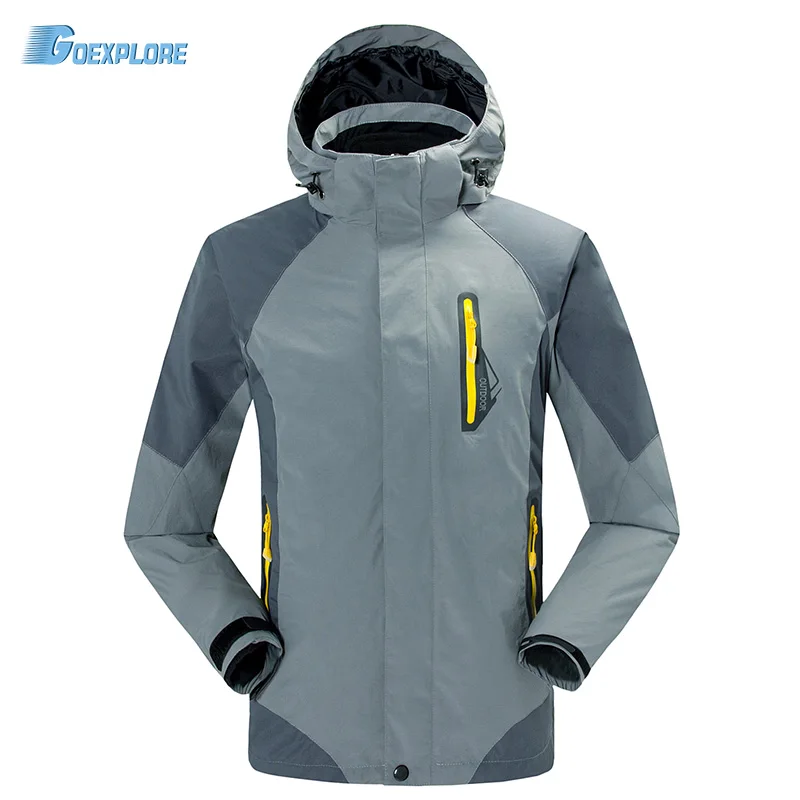 Winter Jacket boys ski snow classic jackets double layer outdoor windproof waterproof famous Windbreaker jacket for mens