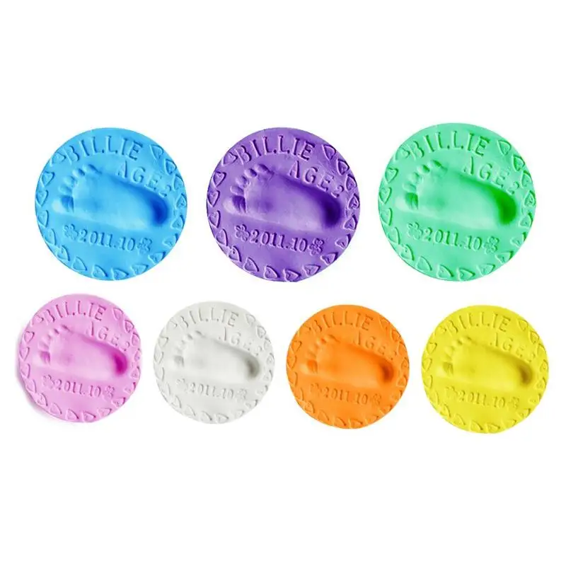 20g 베이비 케어 에어 핸드 풋 잉크 패드 건조 소프트 클레이 베이비 지문 발자국 인쇄물 주조 핸드 잉크 패드 지문