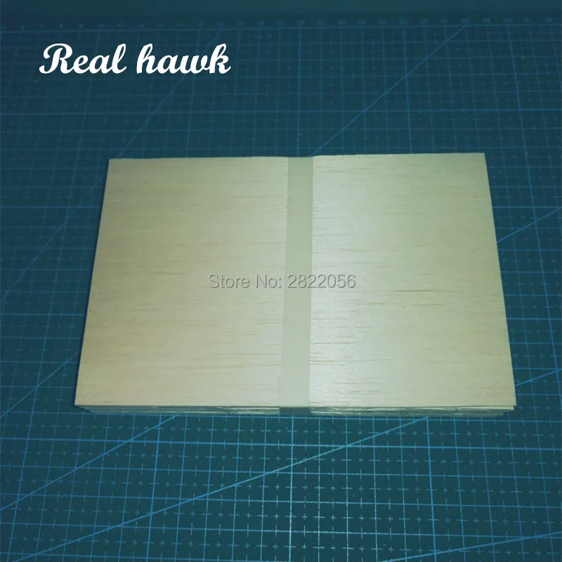 5pcs AAA+ Balsa Wood Sheets 150mm long 100mm wide 0.75/1/1.5/2/2.5/3/4/5/6/7/8/9/10mm thick for RC plane boat model DIY