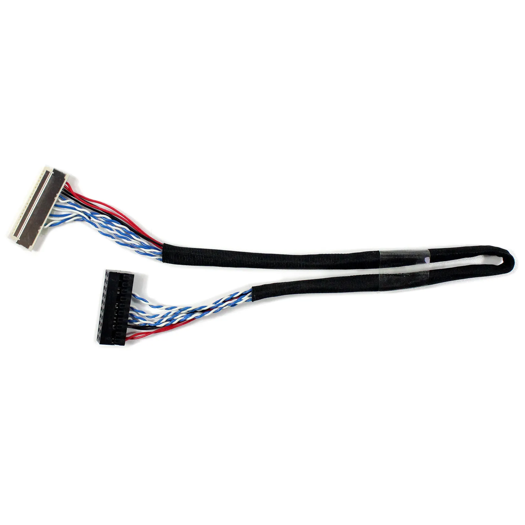 1ch 6bit LVDS Cable FIX20P Cocok untuk 12 "15" LCD Layar
