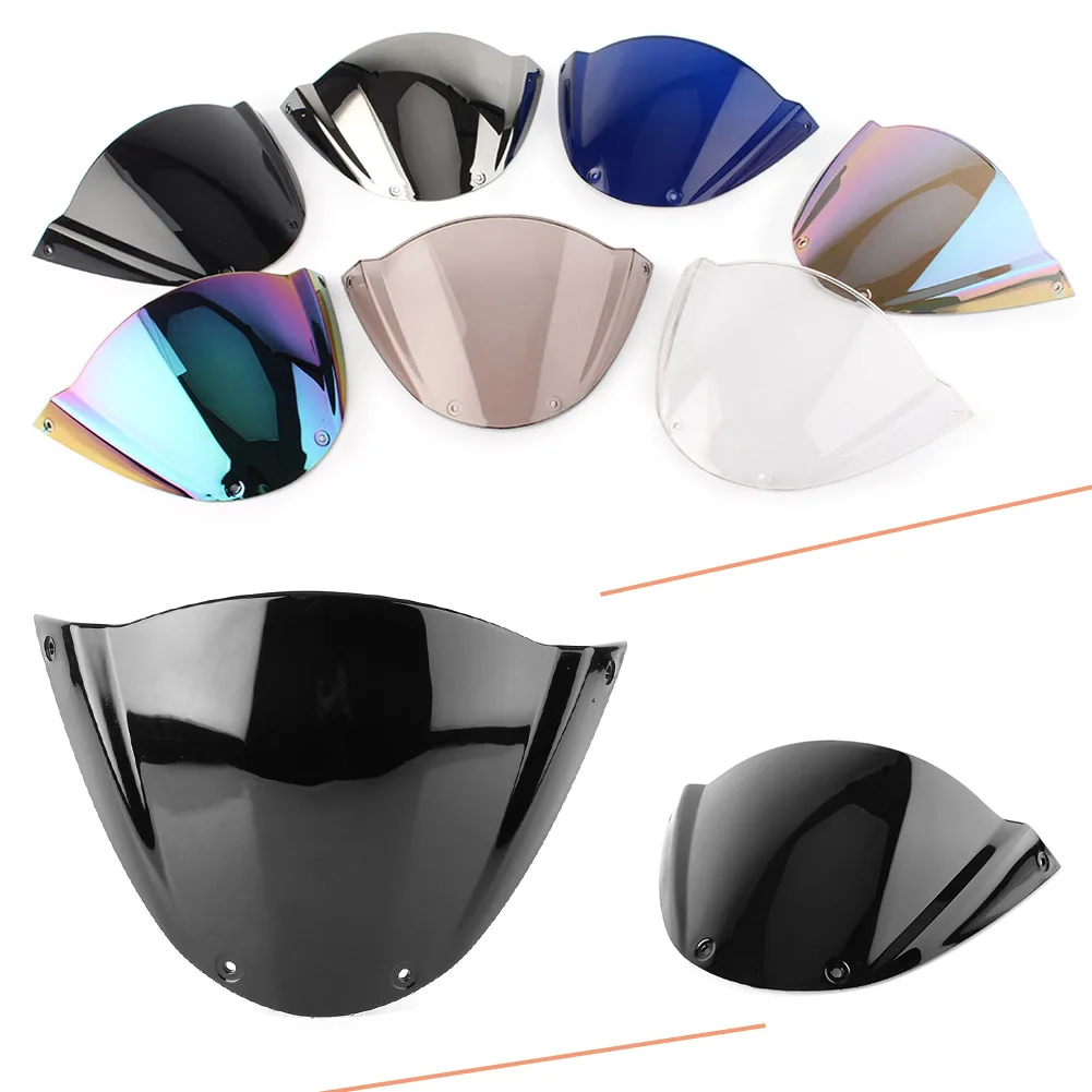 Motorbike Windshield ABS Windscreen Double Bubble For Ducati Monster 696 659 795 796 M1000