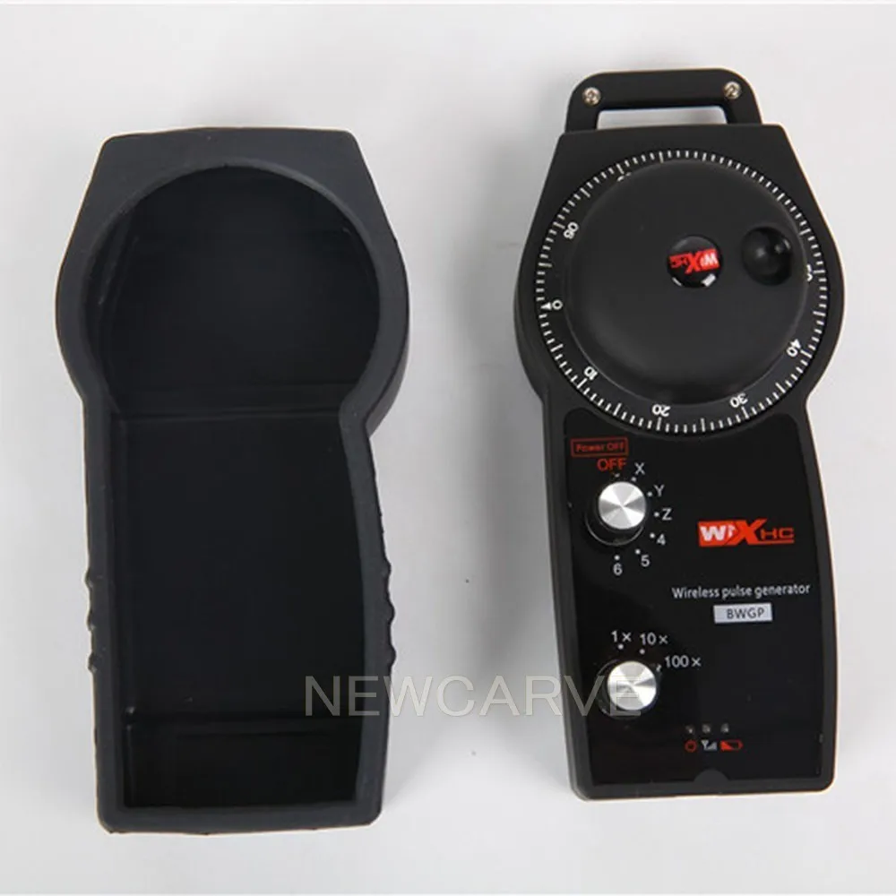 Siemens/ Mitsubishi/ Syntec/ Gskcnc Mach3 System Control Wireless Controller For CNC Handwheel BWGP0X-5A NEWCARVE
