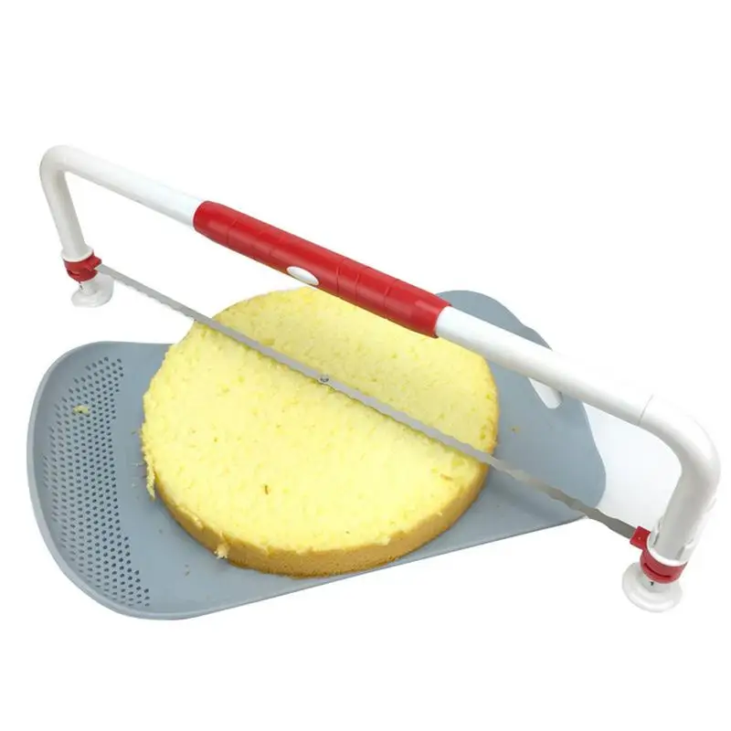 Cake Slicer Stainless Steel Cake Layering Machine Layerer Cake Baking Tools Adjustable Slitter Cake Tools Slices Cutter Cake