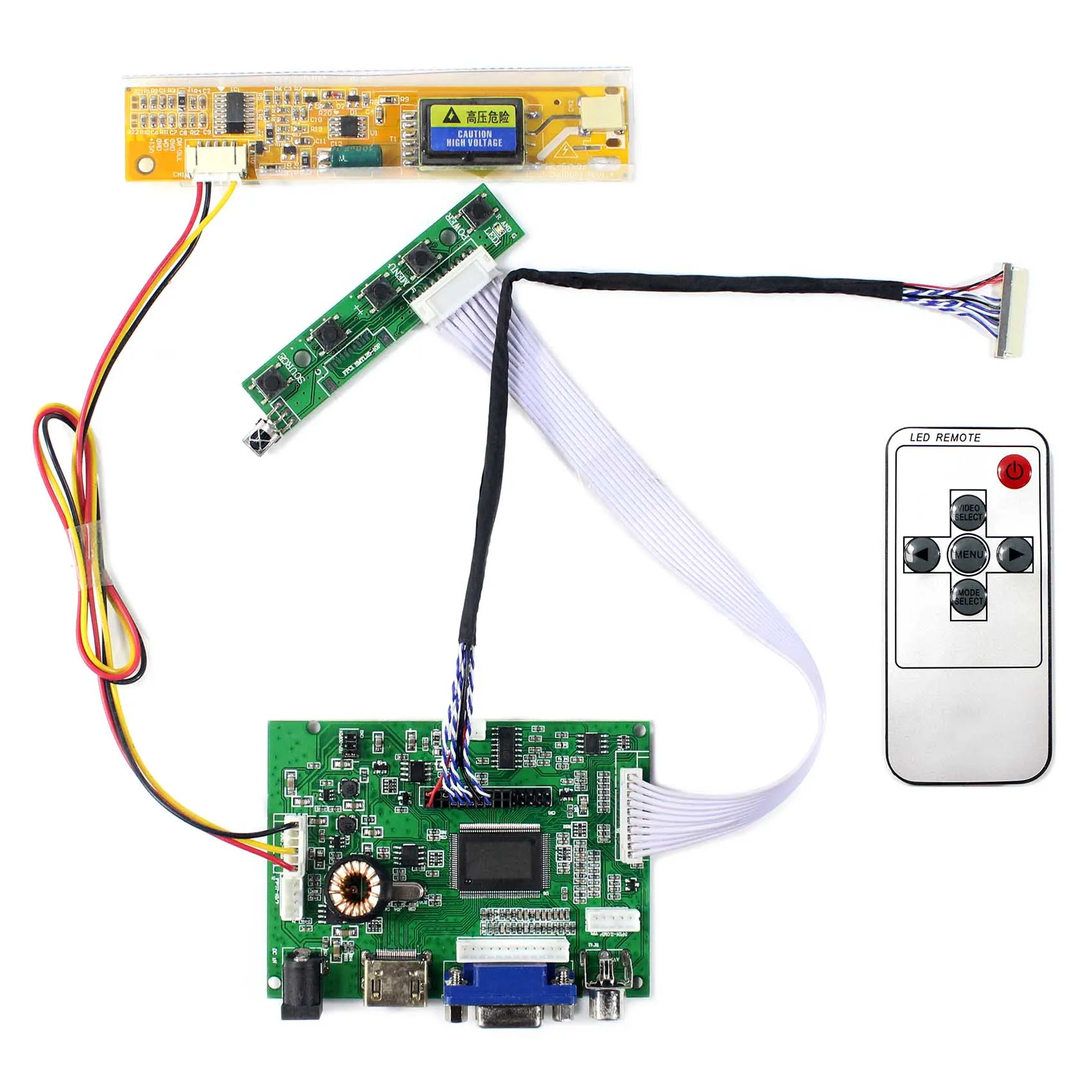 HD MI VGA 2AV LCD driver Board Work for 12.1inch 1024x768HT12X12-100 HT12X21-230 LP121X05 LTN121XF-L01 LTN121X1-L01 LTN121XJ-L03