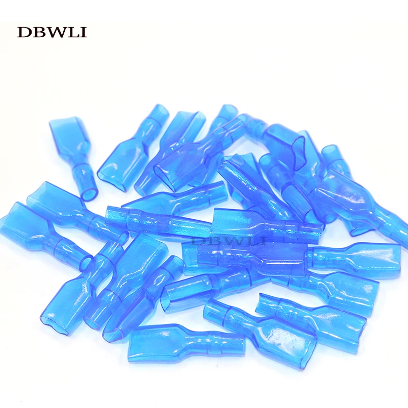 100pcs Red blue white Cover Case for 6.3mm  4.8mm  2.8mm Crimp Terminal Spade Connector