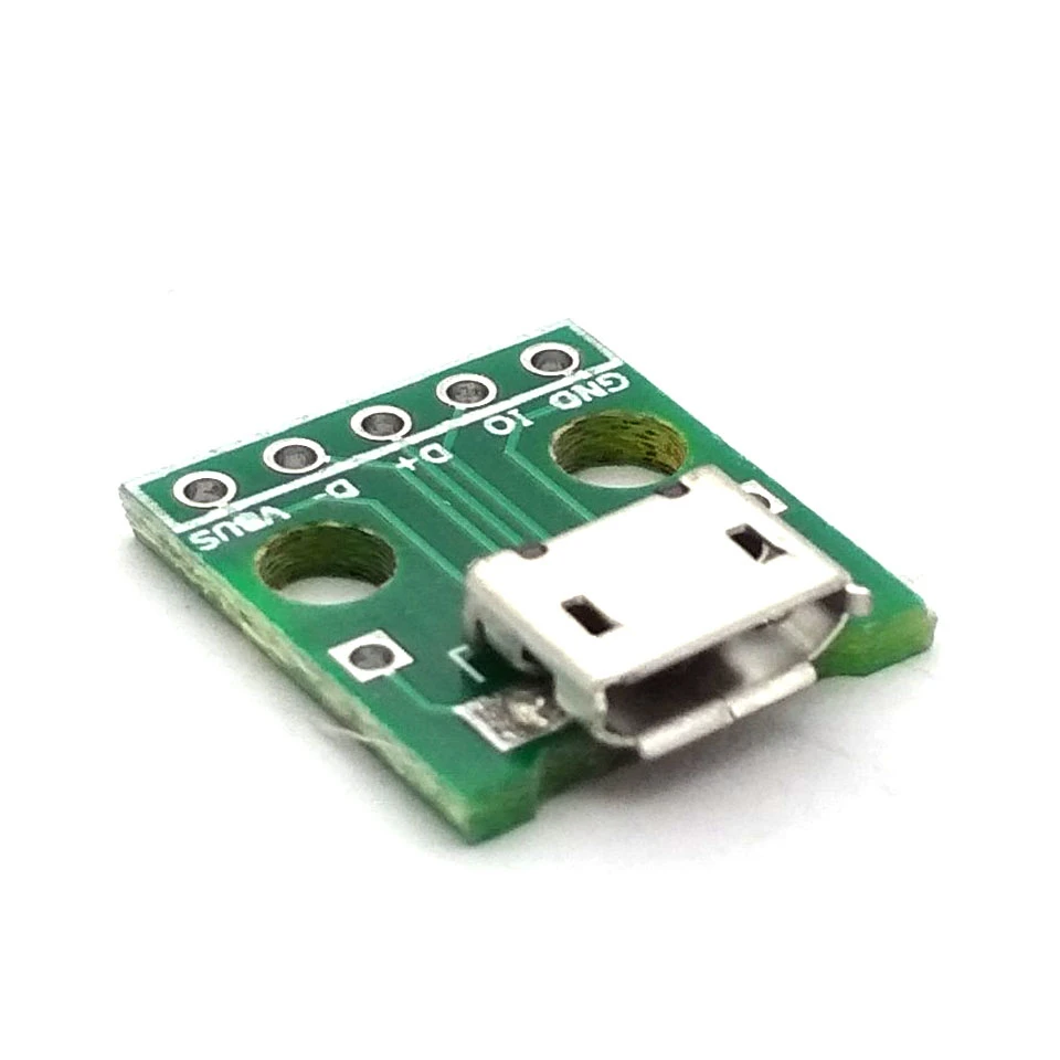 Плата преобразователя питания с разъемом Micro USB, 5 В