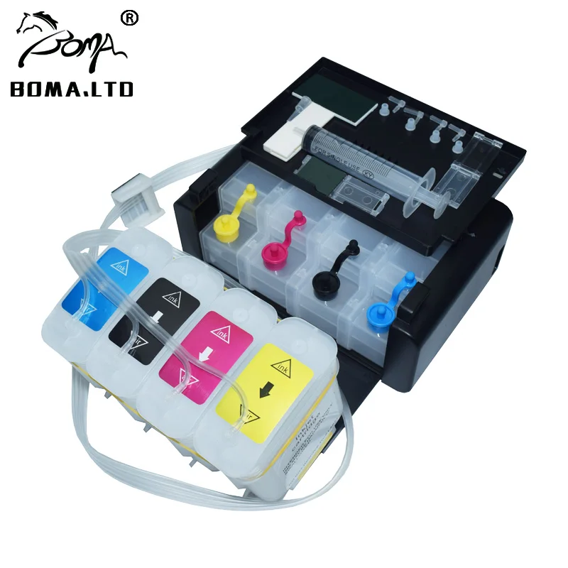 BOMA.LTD High Quality Ciss System For HP 10 82 Ink Cartridge For HP Designjet 500 800 500PS 800PS With Reset ARC Chips