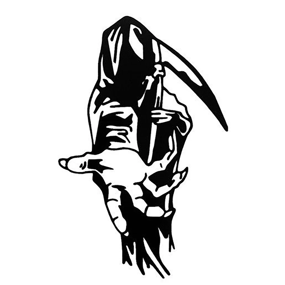 18 * 11.6cm Great Evil Reaper Death Evil Cool Graphic Window Bumper Motorcycle Accessories Decoration Vinyl Car Stickers