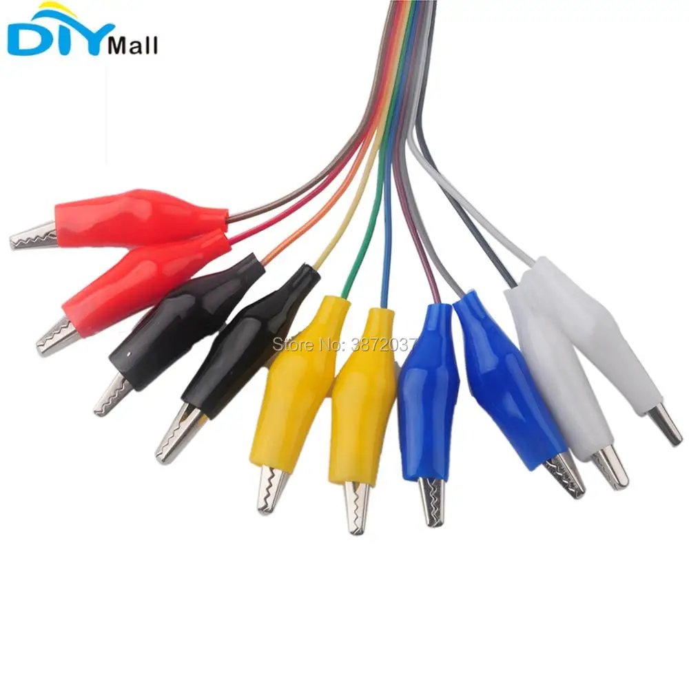 10 pz/set Clip di Sesso Maschile Breadboard Ponticello Cavo Dupont