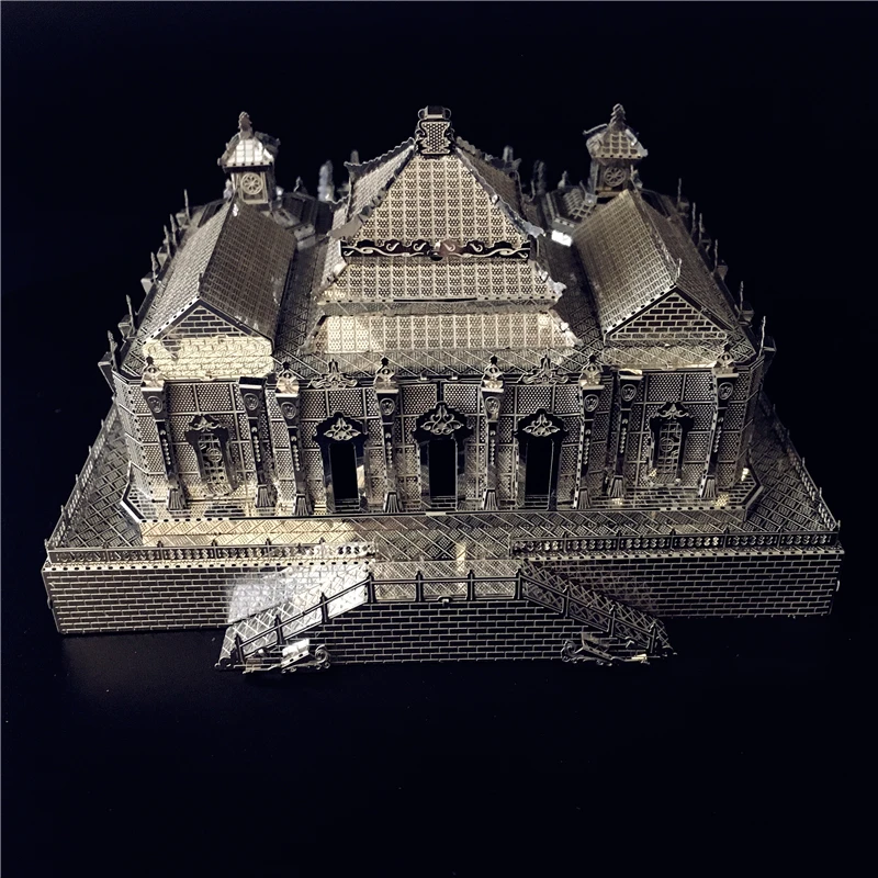 MMZ MODEL 3D Metal Puzzle Dashuifa of The Old Summer Palace Model Kits DIY Assemble Puzzle Laser Cut Jigsaw Building Toys Gift