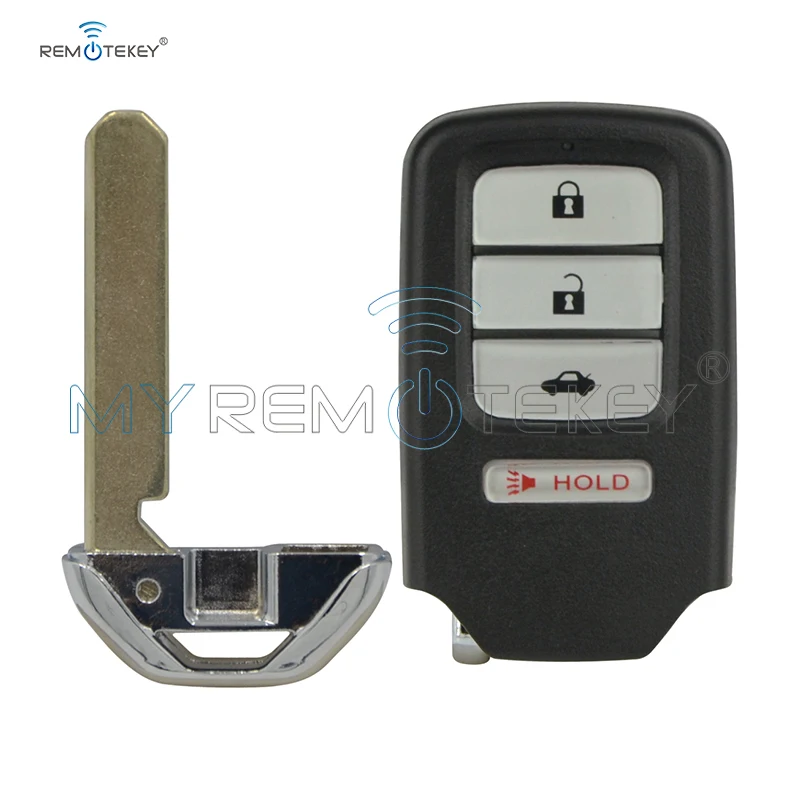 

Remtekey Smart key case shell 3 button with panic ACJ932HK1210A for Honda Accord Civic 2013 2014 2015