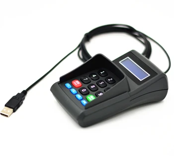 Clavier numérique USB, pavé numérique, pin Sub avec LCD pour banque, POS, équipement terminal EPOS, entrée de mot de passe