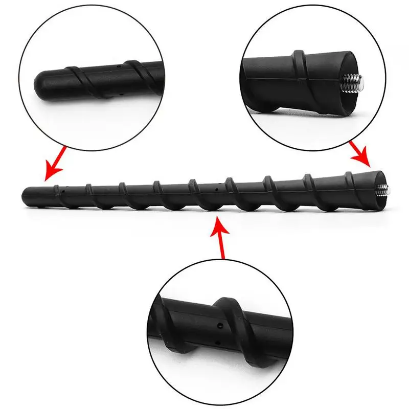Roof Antenna Pole For Ix35/i30 Tucson Kia SPORTAGE Nissan Volkswagen New SantaFe SPORTAGE R SPORTAGE CERATO RIO Soft Antenna Dec