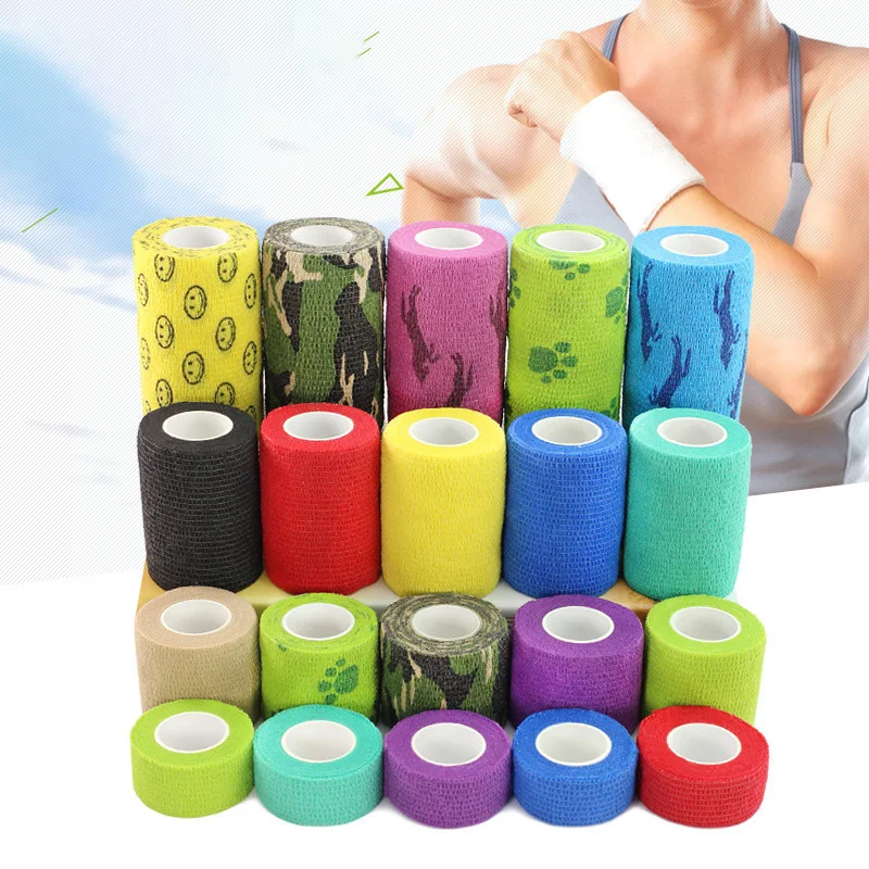 1pc Waterproof Self Adhesive Elastic Bandage Prevent Muscle And Joint Injury Straps Wrap Band For Hand Finger Ankle Wrist