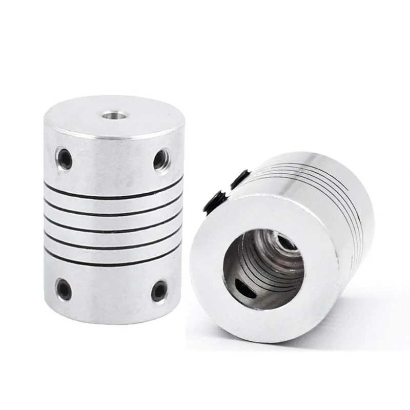 Saiper Flexible Couplings 5mm to 10mm Aluminum Alloy Joint Connector for Creality CR-10 CR-10S S4 S5 3D Printer