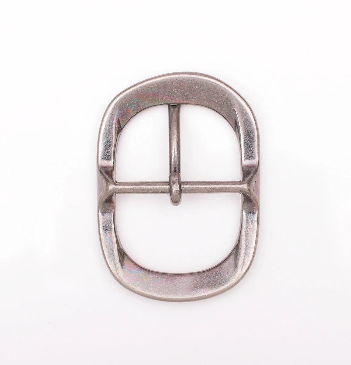 56*40 ملليمتر خمر العتيقة الفضة الكلاسيكية دبوس مركز بار المعادن حزام مشبك صالح 31 مللي متر الأشرطة #2