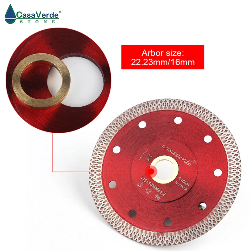 5pcs/lot 115mm super thin 4.5 inch diamond ceramic cutting blade porcelain cutting blade for cutting ceramic or porcelain tile