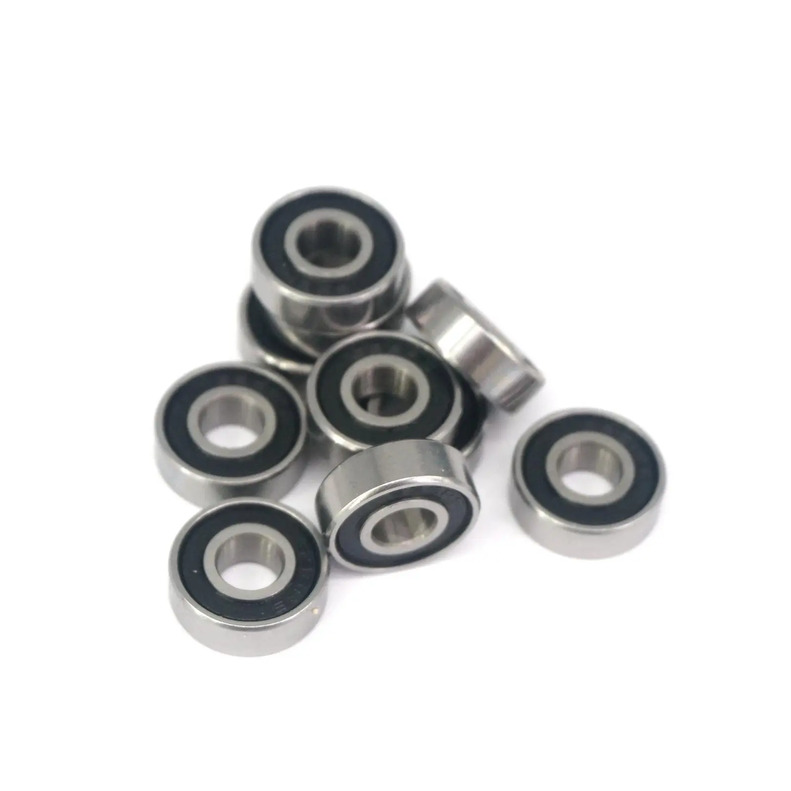 

10pcs 696-2RS 6x15x5mm ABEC1 Thin-wall Shielded Deep Groove Ball Bearing