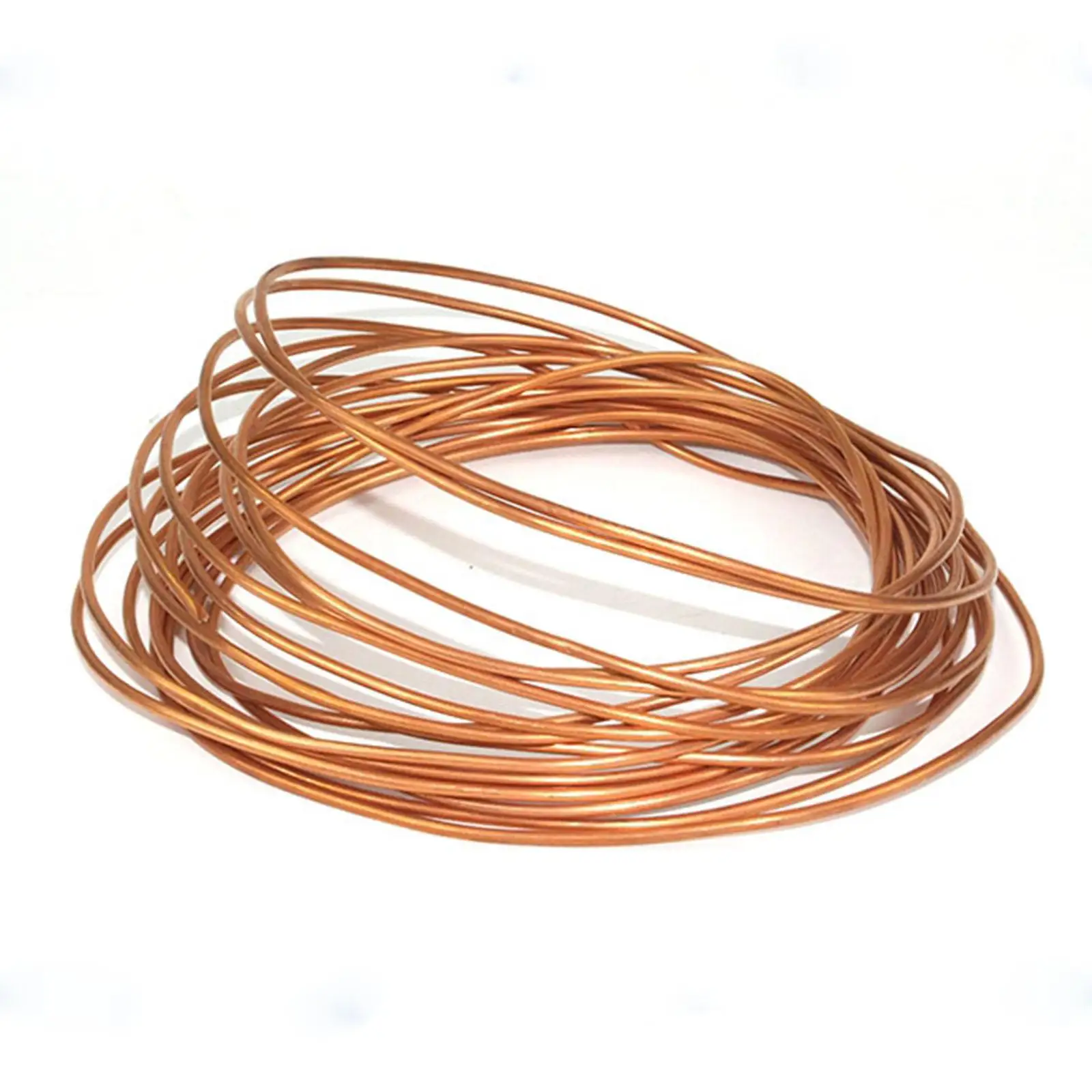 1 Meter 1.6/1.8/2/2.2/2.5/3/3.5/4/5mm Outer Diameter Copper Capillary Tubing For Air Condition Cooler Refrigeration Parts