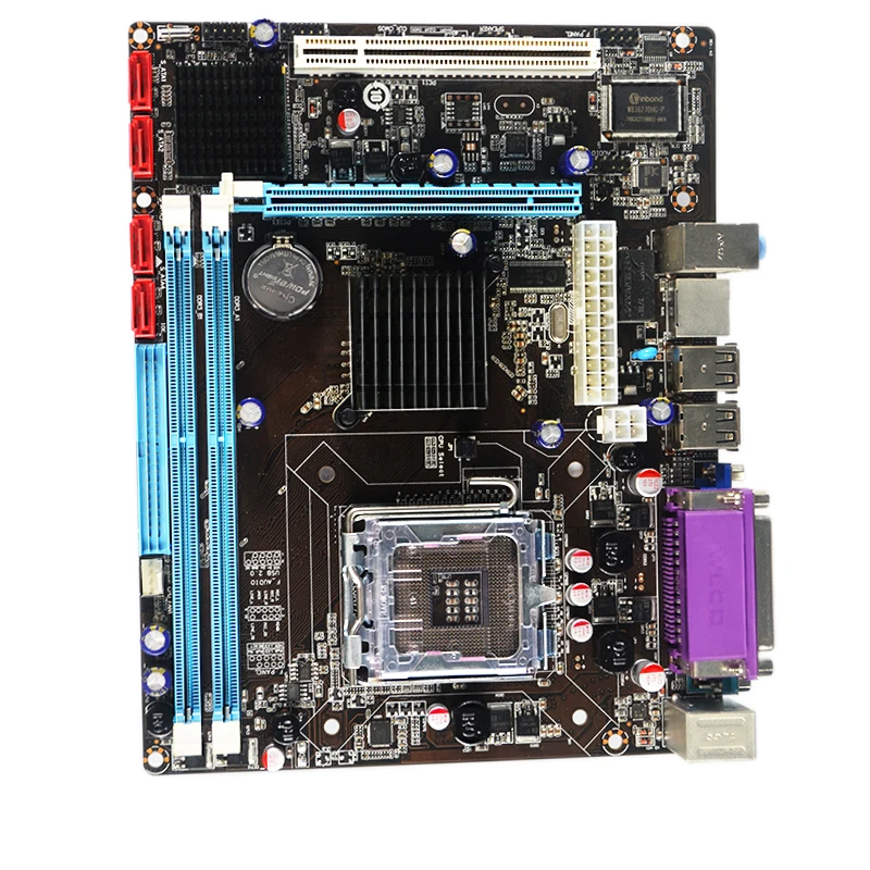 

PCWINMAX G41 Mainboard Desktop Socket LGA775 support 4GB DDR3 RAM Cheap G41 Motherboard