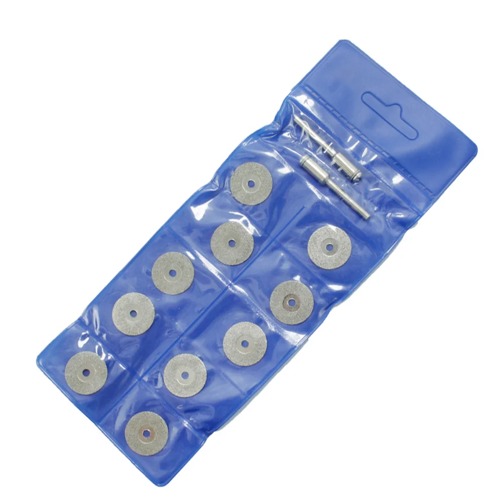 10 stücke 18/20mm Diamant Trennscheiben Bohrer Cutoff Rad Disc Rund Sägeblatt Räder für Schneiden schleifen Werkzeug Stein Klinge