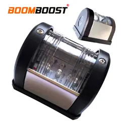 1 Pc 12V Stainless Steel Waterproof 135 Degrees Tail Stern Light Port Bulb Navigation LED Light For Boat Marine Yacht
