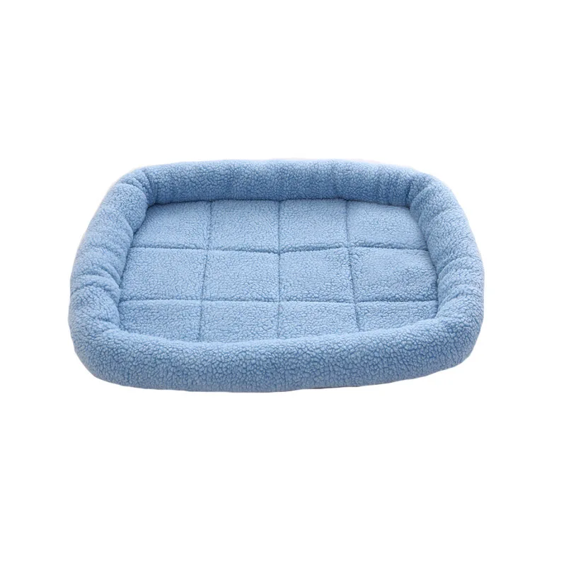 Benepaw Soft Warm Mat Dog 5 Colors Durable Lamb Wool Sleeping Dog Pet Mat Hot Sale Puppy Bed Pink/Beige/Blue/Gray/Brown
