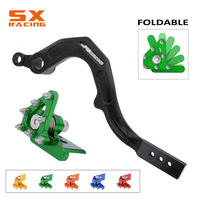 Motorcycle CNC Rear Foot Brake Lever Pedal For KAWASAKI KX450F KXF450 2006-2018 KX450 2019 KLX450R 2008-2019 Dirt Bike JFG