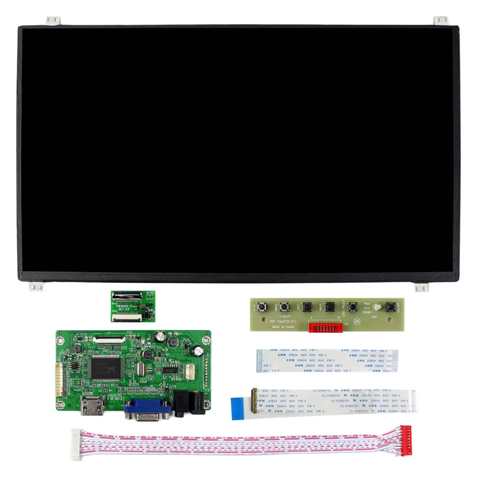 HD MI VGA Audio LCD Controller Board VS-RTD2556HV-V1 with 13.3