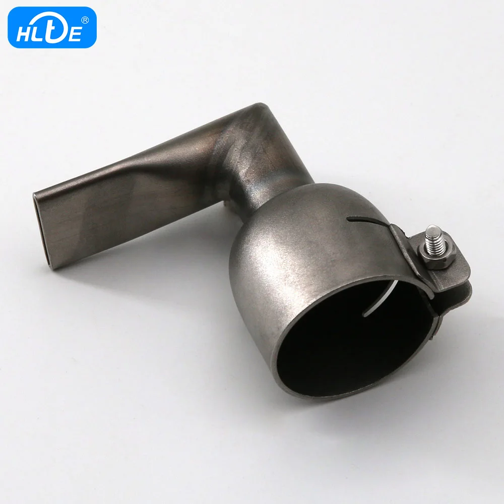 HLTE 90 degree 20mm flat welding nozzles for hot air gun/heat gun/plastic welding gun/plastic welder tuyere accessories