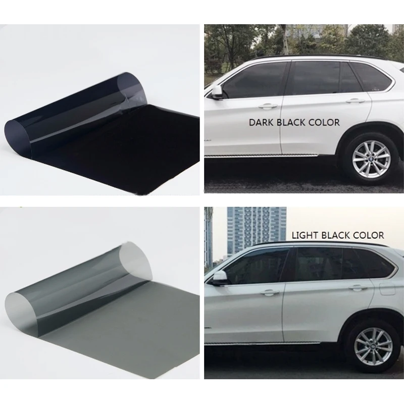 50cmX152cm 2ply 15%VLT solar control professional PET dyed car window film Automobiles accessories Protector