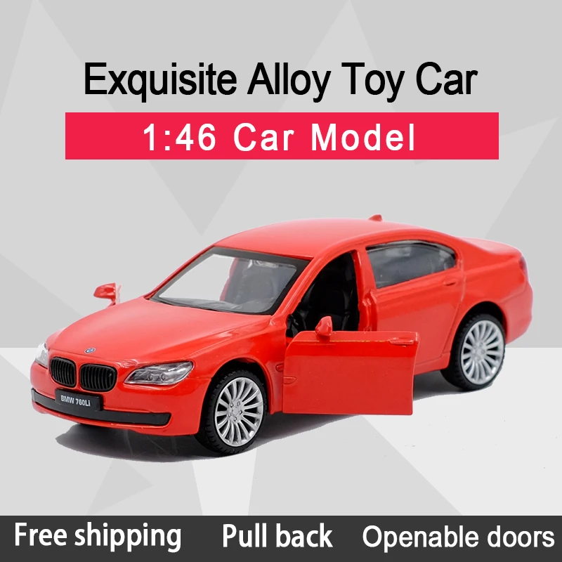 

New Arrival Caipo 1:43 760Li GT3 Alloy Diecast Car Model Toy With Pull Back /For Children Gifts /Educational Toy Collection