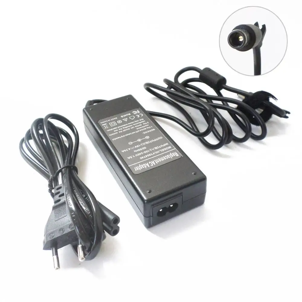 

AC Adapter Laptop Charger for Hp 384021-001 391173-001 463955-001 608428-001 613153-001 463958-001 Power Supply Cord 19V 4.74A