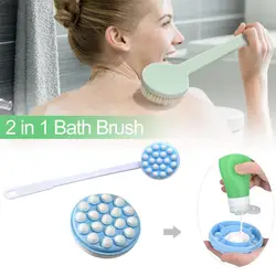 Lotion Oil Cream Applicator Body Leg Back Bath Brush Scrub Massager Shower Rubbing Brush Bath Supplies Tools