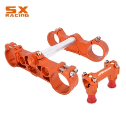 Motorcycle New Triple Tree Clamps Steering Stem And Bar Mount For KTM SX SXF XCF XCW XCFW EXC EXCF FC TC 125 150 250 350 450 530
