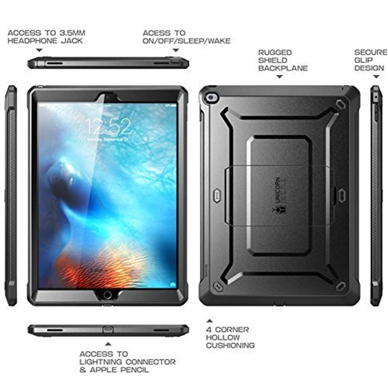 SUPCASE For ipad Pro 12.9" (2015 Release) UB PRO Heavy Duty Full-body Rugged Protective Case WITHOUT Built-in Screen Protector