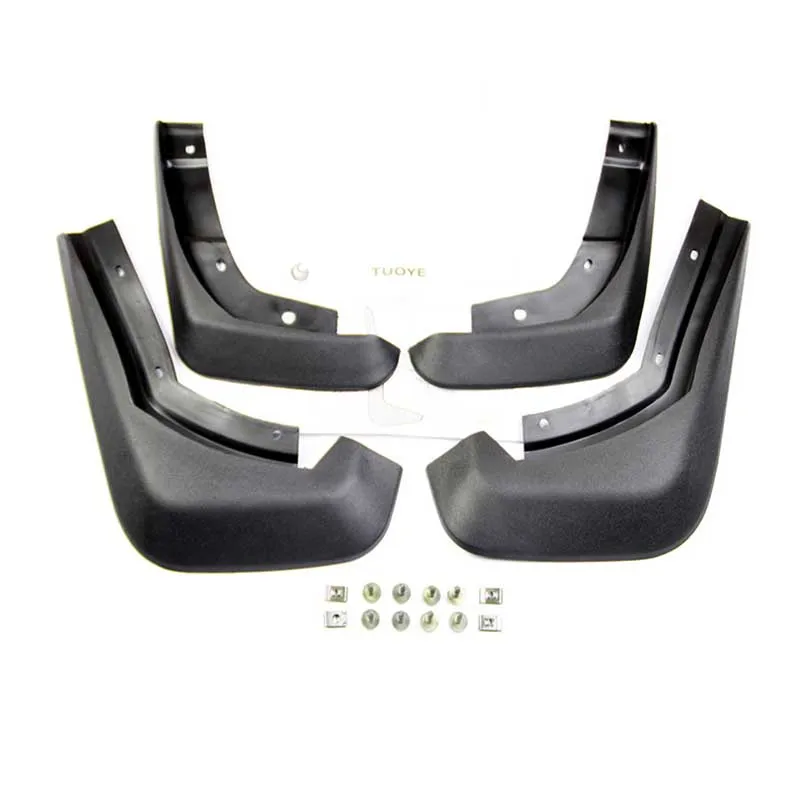 

4pcs Premium Auto Front&Rear Heavy Duty Molded Flares Splash Mud Flaps Guards Fenders For Volvo S60 2010-2019