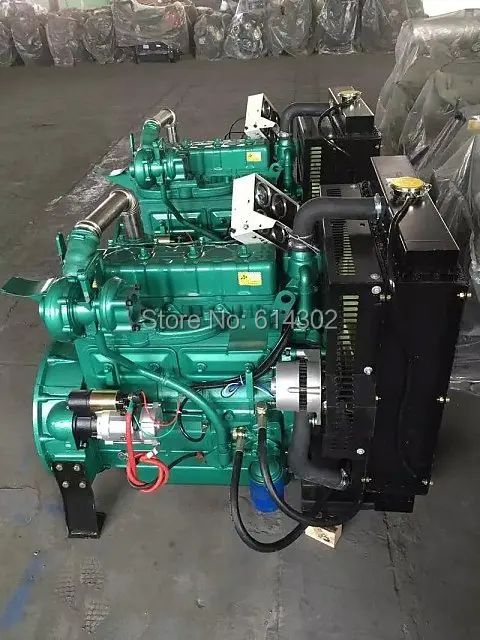 Imagem -04 - Weifang Ricardo 56kw Motor Diesel Zh4105zd para 50kw Weifang Grupo Gerador Diesel Alta Qualidade