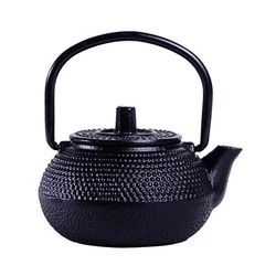 LUDA 50ml Japanese Style Cast Iron Kettle Teapot Comes + Strainer Tea Pot