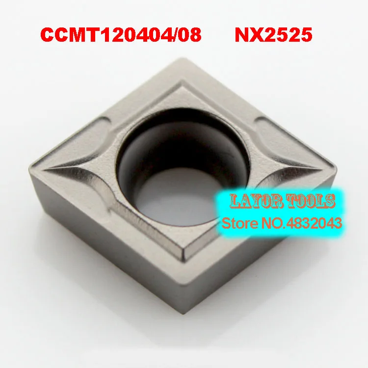 

CCMT120404 NX2525/CCMT120408 NX2525,original CCMT 120404/120408 insert carbide for turning tool holder