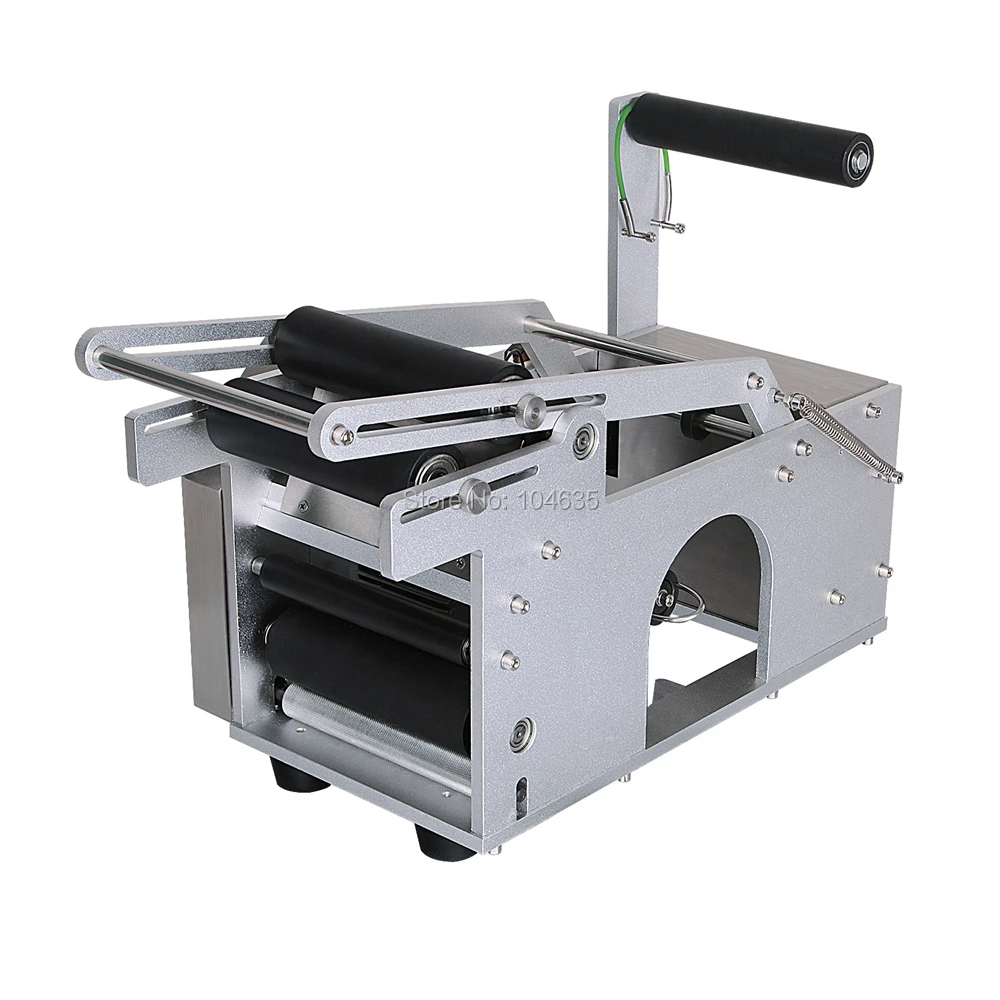 MT-50 Hiệu Quả Cao Chai Nhãn Máy 20-50 pcs/phút Bán Tự Động Chai Tròn Máy Ghi Nhãn Mác Nhãn Applicator